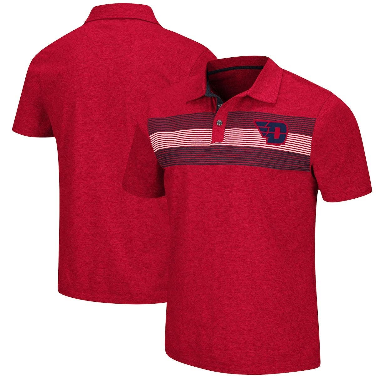 Colosseum Mens NCAA Heathered Trend-Setter Golf/Polo Shirt Villanova Wildcats-Heathered Blue, XX-Large 